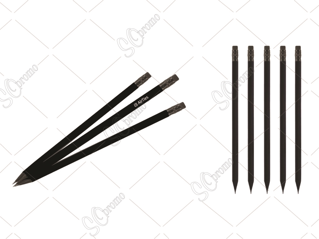 Silgili Siyah Kurşun kalem